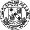 Official seal of Rockland, Massachusetts