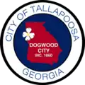 Official seal of Tallapoosa, Georgia