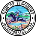 Official seal of Tewksbury, Massachusetts