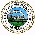 Official seal of Washington, Indiana
