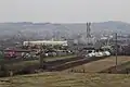 Belosevac village - view of the city heating plant in Valjevo