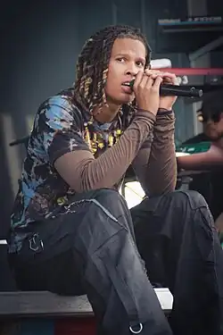 Sexmane performing in Simerock in 2024