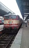 WAM-4 Arakkonam Locomotive pulling this Shatabdi Express train