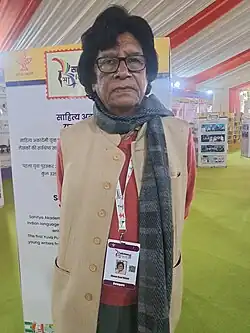 Nizam at Sahitya Akademi, New Delhi, March 2025