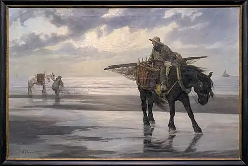 Shrimpers at Nieuwpoort