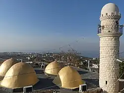 View towards the Sea with the UNIFIL base in the background