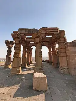Siddhnath temple pillars