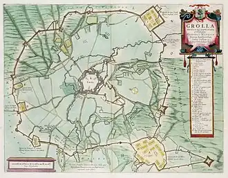 Circumvallatielinie van Groenlo Circumvallation of Groenlo