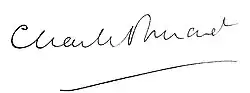 "Charles Pomaret" signature