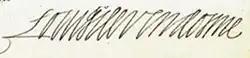Louis's signature