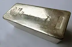 Silver ingot