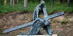 A statue of the Passion of Christ