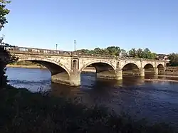 Skerton Bridge over the River Lune in Lancaster