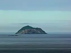Skrúður, a rocky island close to Fáskrúðsfjörður