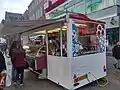Food truck selling Slush Puppie in Groningen.