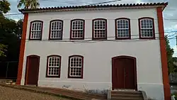 Travessa Paraíso Manor House, one of the last remnants of the city's colonial architecture, built around 1820