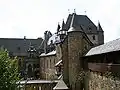 In 1133, Count Adolf II built Schloss Burg on a mountain over the river Wupper. It remained the main residence of the counts of Berg until the 14th century.