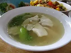 Sop Ikan Batam (Batam Fish Soup), a dish native to the city of Batam