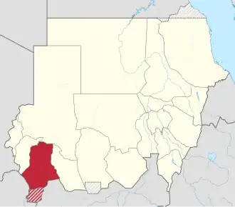 Tarjam is located in Sudan