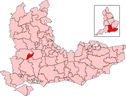 Map of constituency