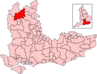 Map of constituency