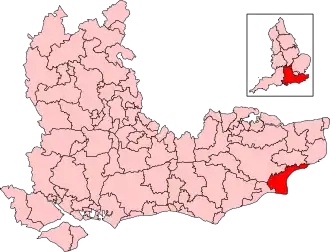 Map of constituency