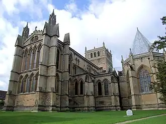 The minster from the north-east