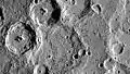 Mercury's Spitteler and Holberg craters showing the illusion...