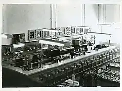 The lunch counter at an unidentified store in 1947-48