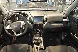 SsangYong Tivoli Interior (pre-facelift)