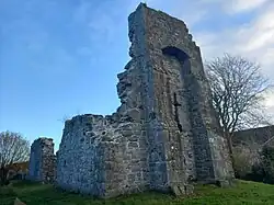 Northwest corner (exterior)