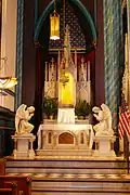 Side chapel of the Blessed Sacrament
