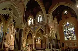 St Mary Star of the Sea (Melbourne) chancel arch