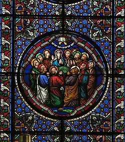 Chancel East Windows South Arch (Ascension)