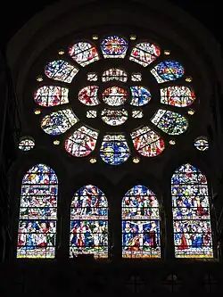 West window of St Michael's Church, Brighton (1895)