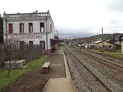 Railway station of Manjakandriana