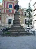 Statue of Umberto I of Italy in Caltanissetta