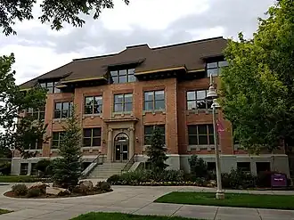 Sterry Hall was the first building built on campus