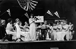 Still from the silent film "Your Girl and Mine", 1914