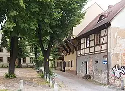 A street in the Sorbian Quarter