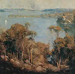 Arthur Streeton, Sydney Harbour, 1907