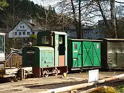 Train on the Stumpfwald Railway