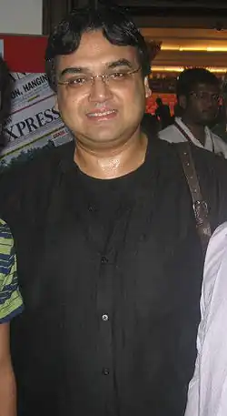 Sudeep Sen (centre) at the Odisha Literacy Festival, 2012.