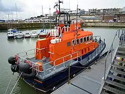 Trent-class relief lifeboat 14-32 Corinne Whiteley (ON 1253) at Ramsgate, 4 April 2010