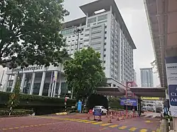 Main entrance of Sunway University