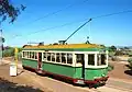 Sydney R1 class tram no.&nbsp;1971, built 1936, seen at the St Kilda Playground terminus