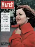 Miss Picardy 1952 and Miss France 1953 Sylviane Carpentier