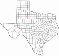 Location of Spur, Texas