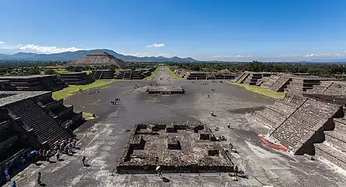 Avenue of the Dead, Teotihuacan, Mexico, 1–600 AD[77]