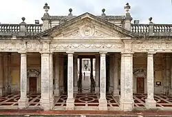 Back façade of the Terme Tettuccio, Montecatini Terme